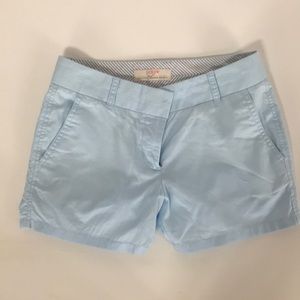 J. Crew Chino Light Blue Shorts